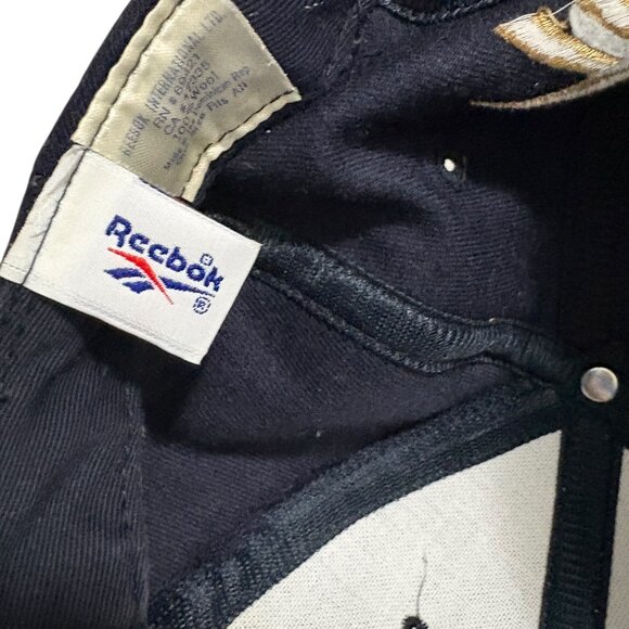 Vintage Reebok Notre Dame Fighting Irish Snapback Hat NCAA College Blue Cap - Picture 7 of 8